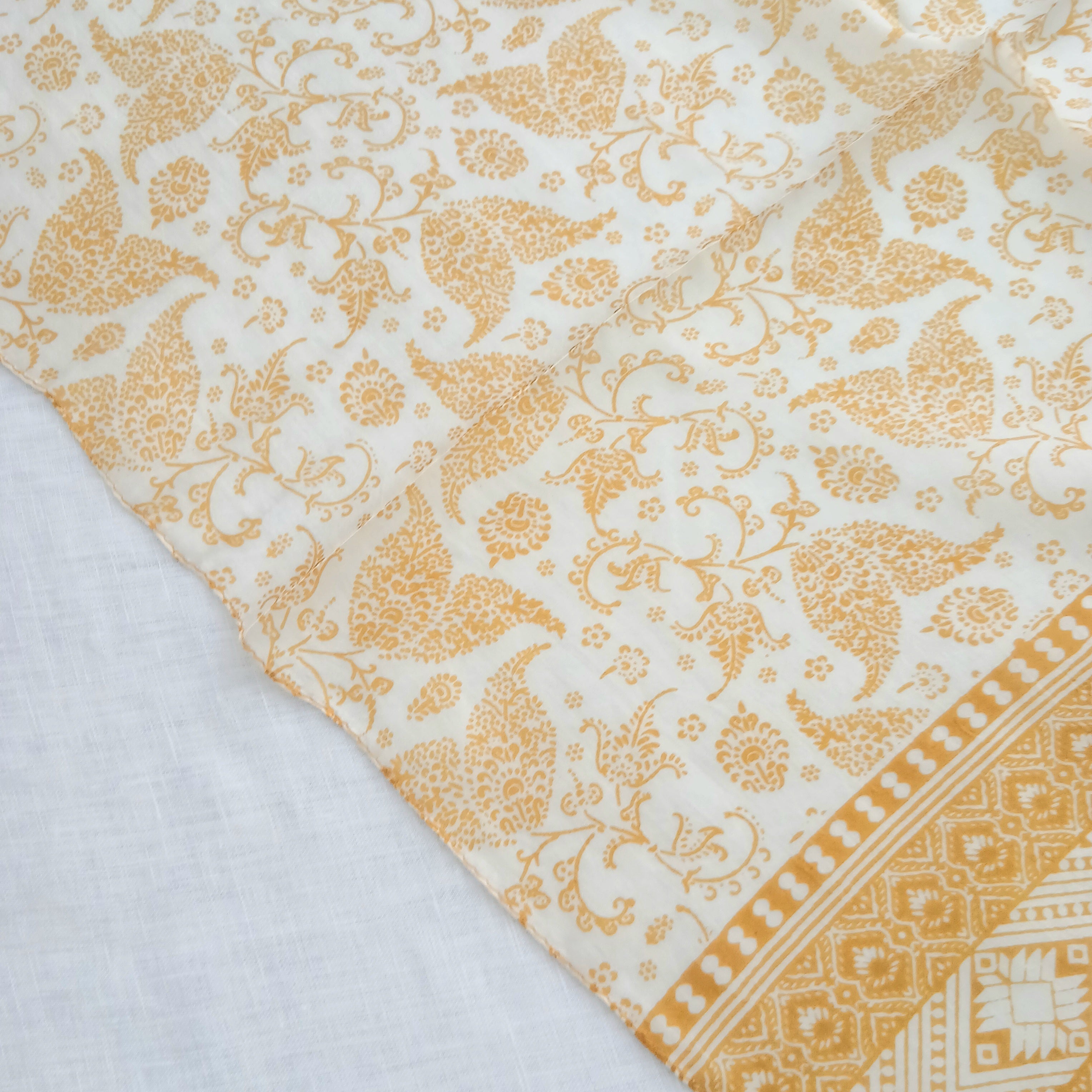 Pure Silk Scarf Golden Art Necktie PS-1056