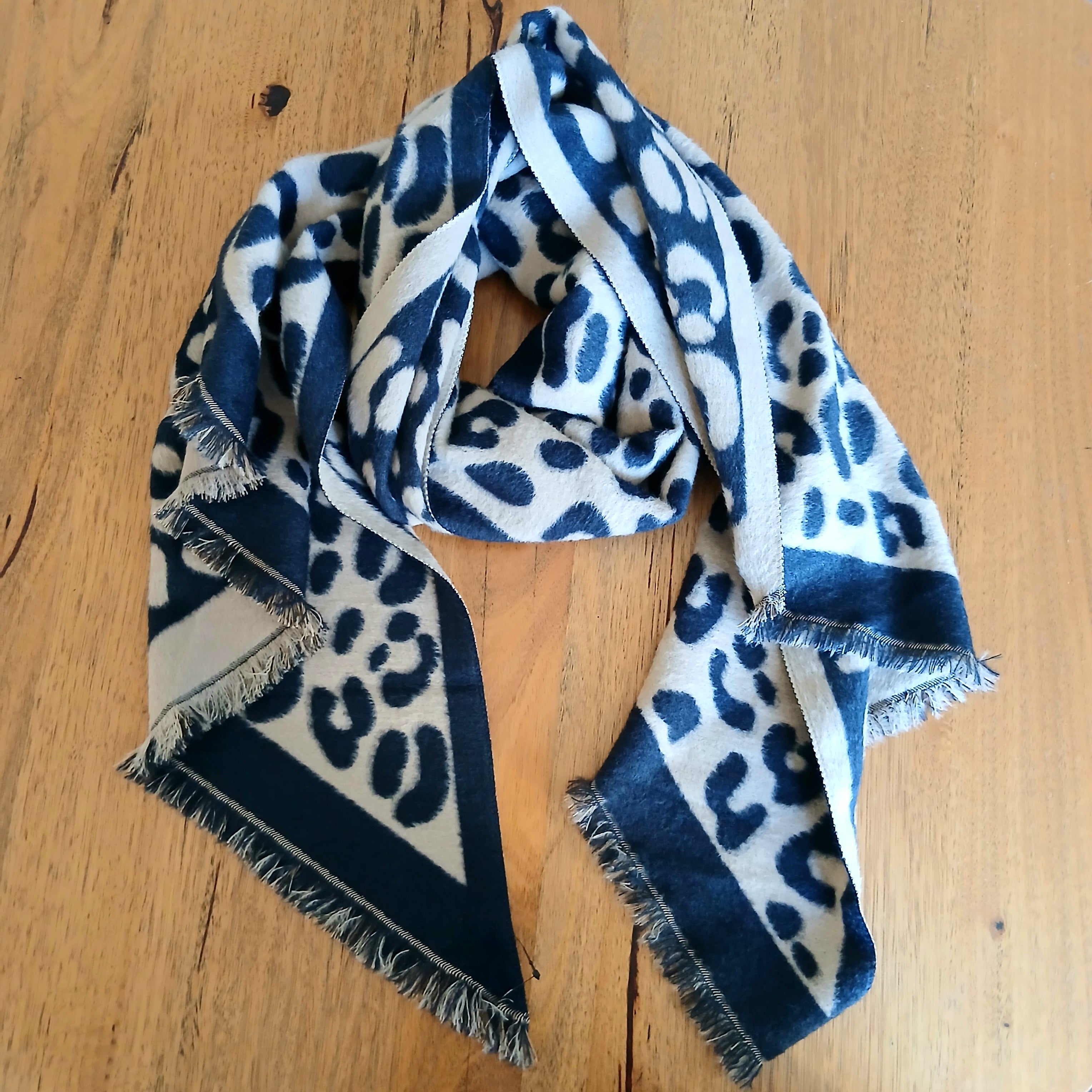 Leopard Winter Scarf Soft 332761