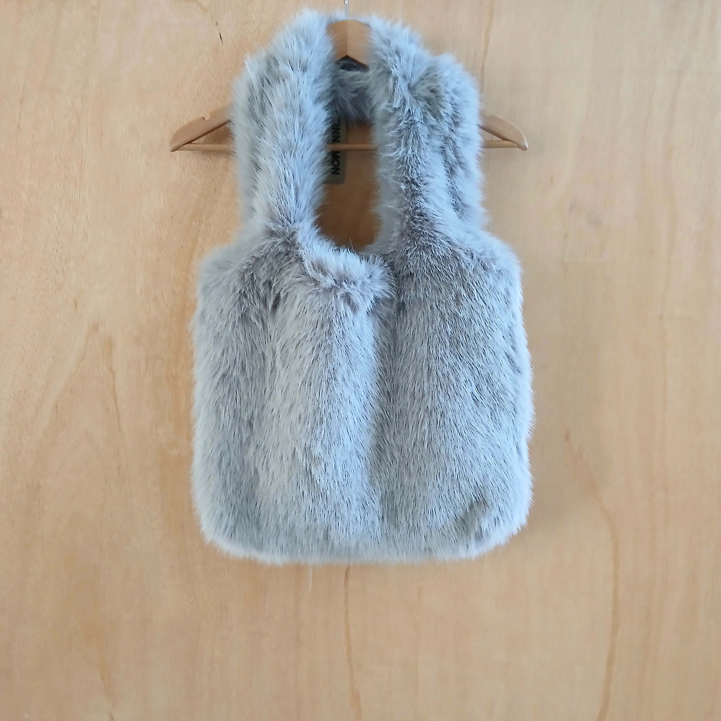 Faux Fur Tote Bag Plain BG2709