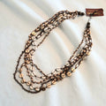 Elegant Layered Beaded Necklace N6-213